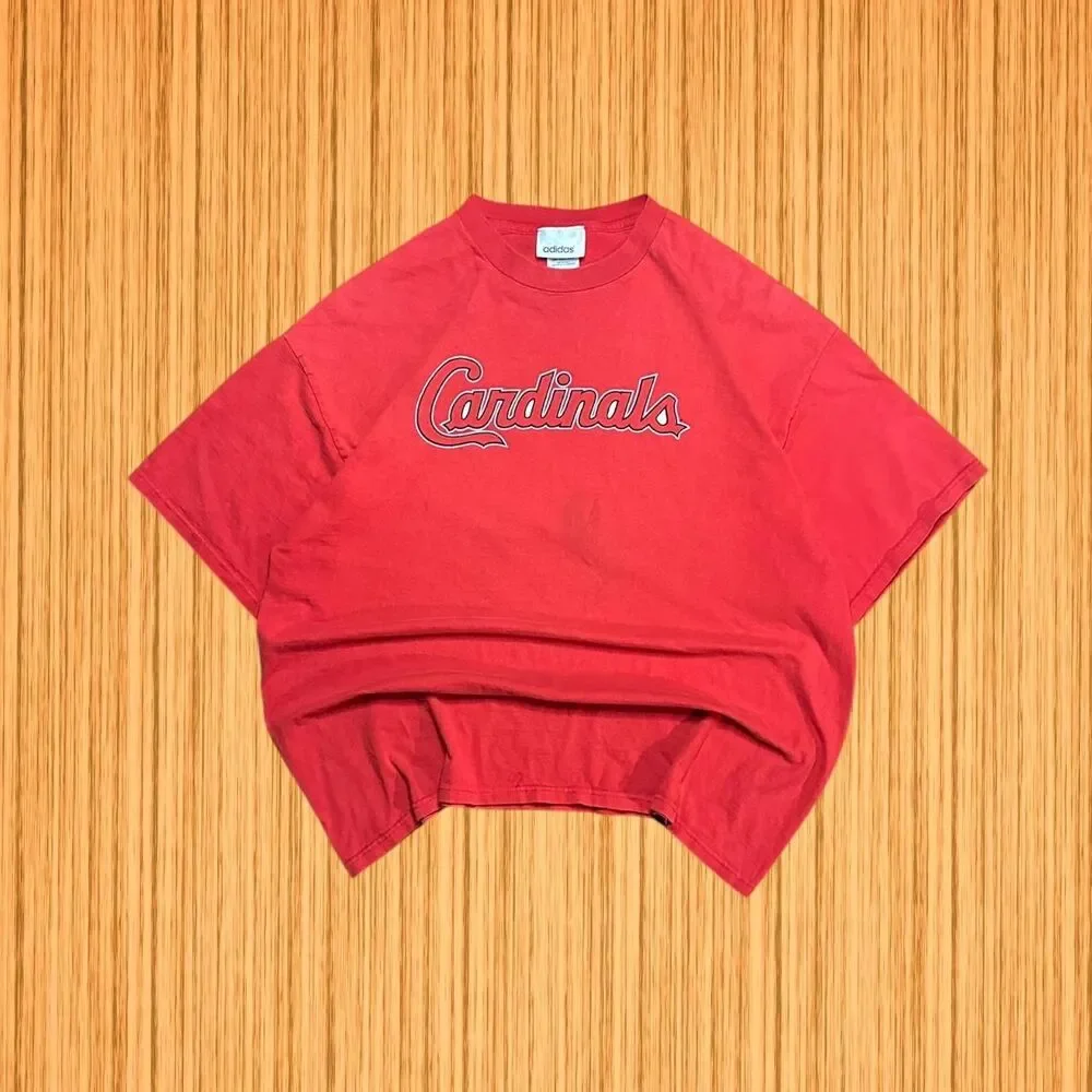 Adidas St. Louis Cardinals Red MLB Baseball Graphic T-Shirt